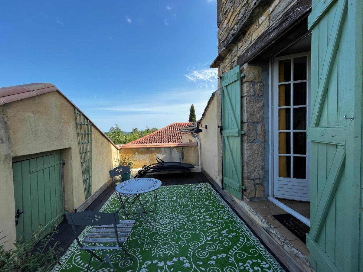 Villa Les Hauts Vallons Puylaroque Eksteriør billede