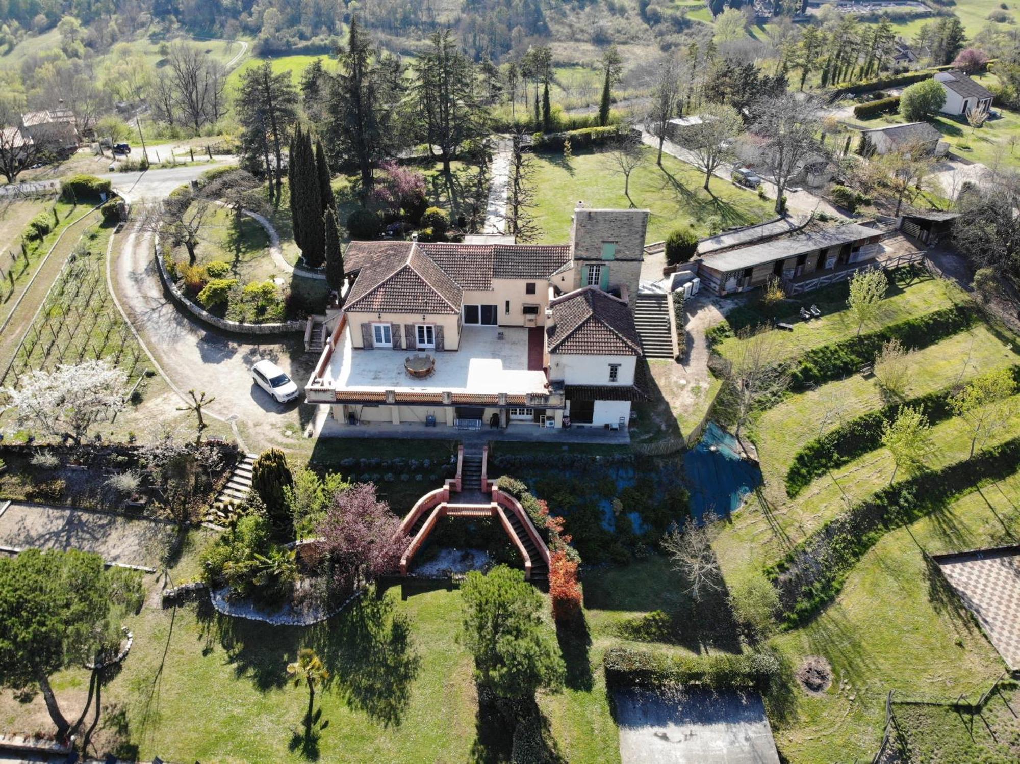 Villa Les Hauts Vallons Puylaroque Eksteriør billede